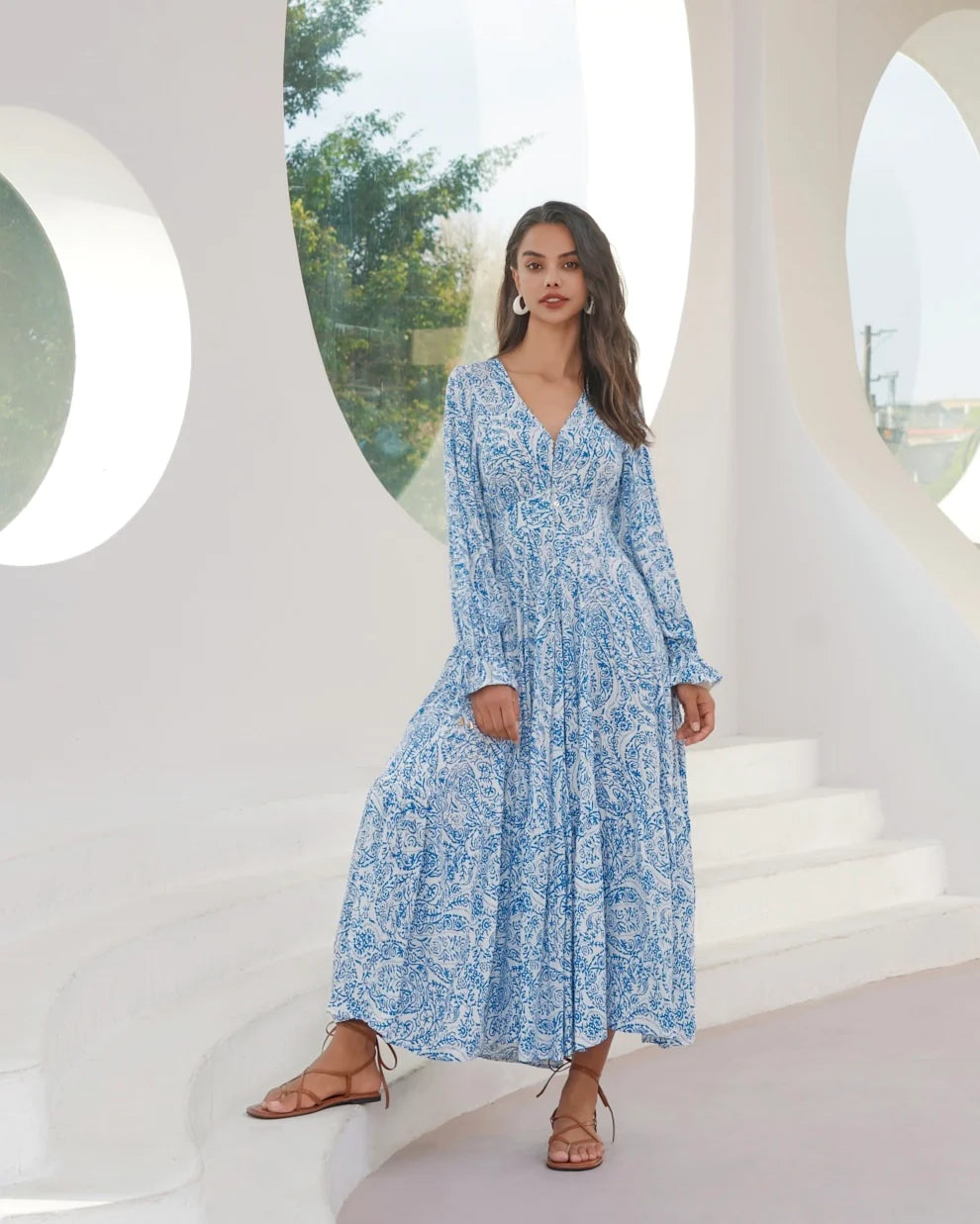Parsons Dress - Reef LS
