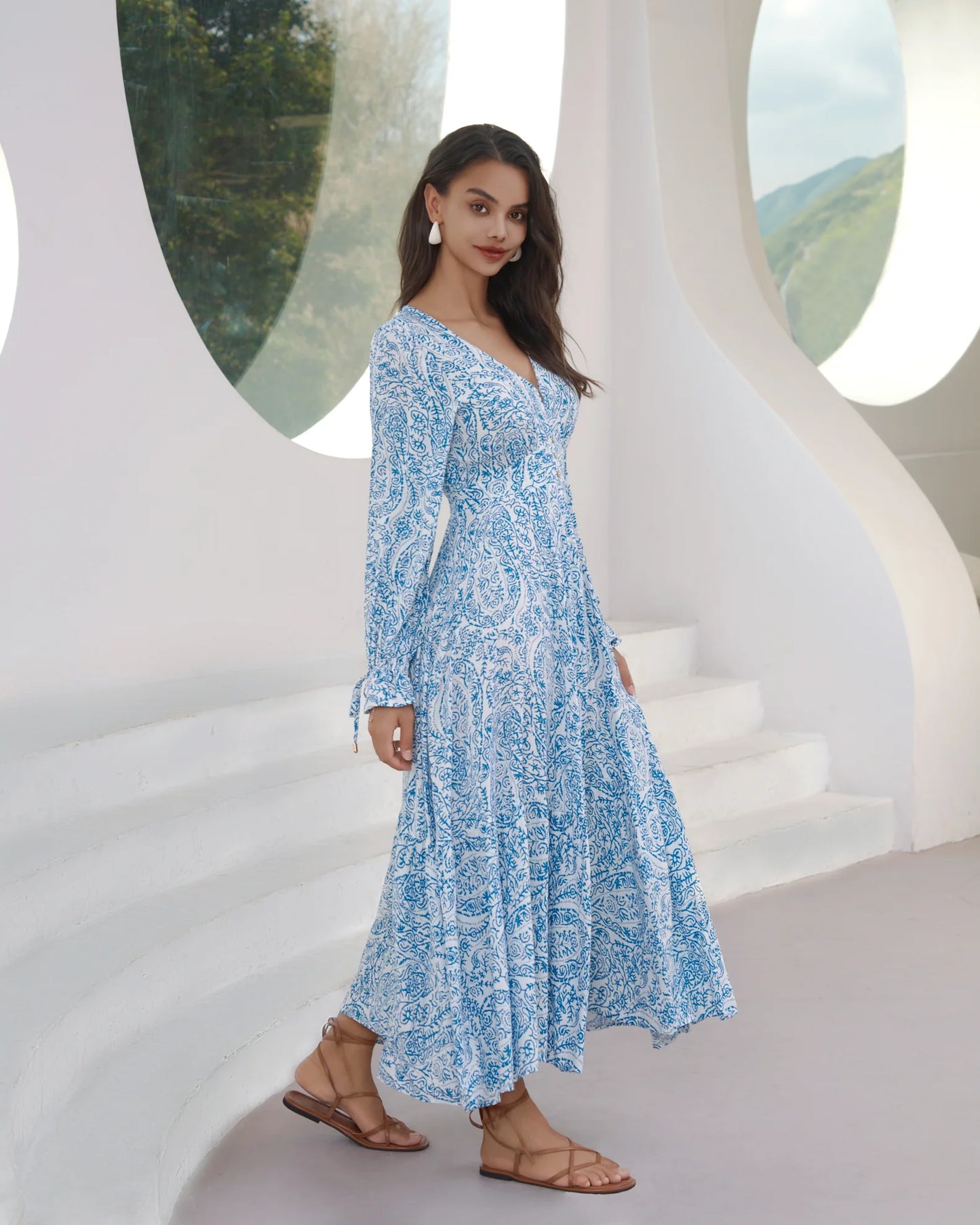 Parsons Dress - Reef LS