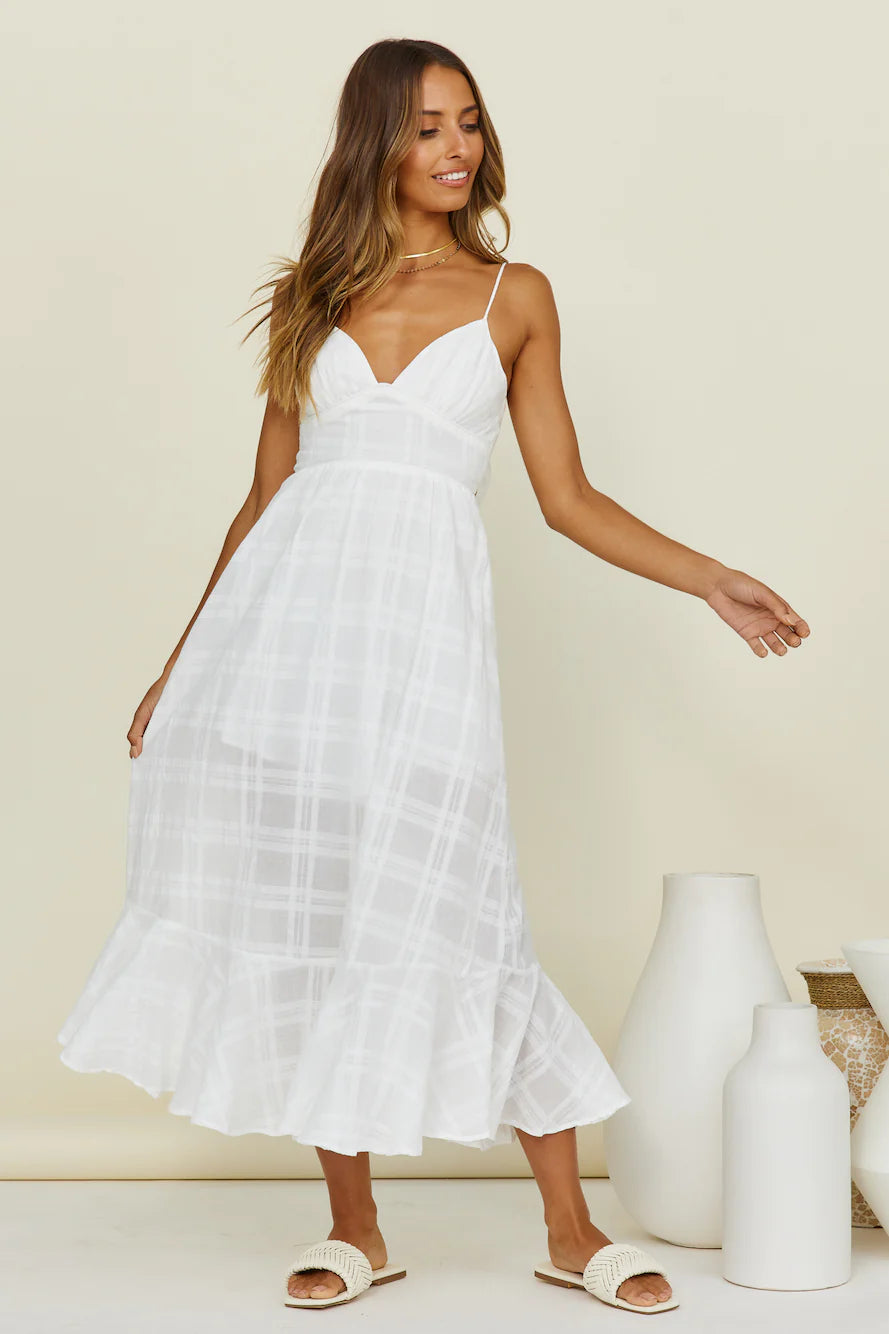 Lizzy Dress - White