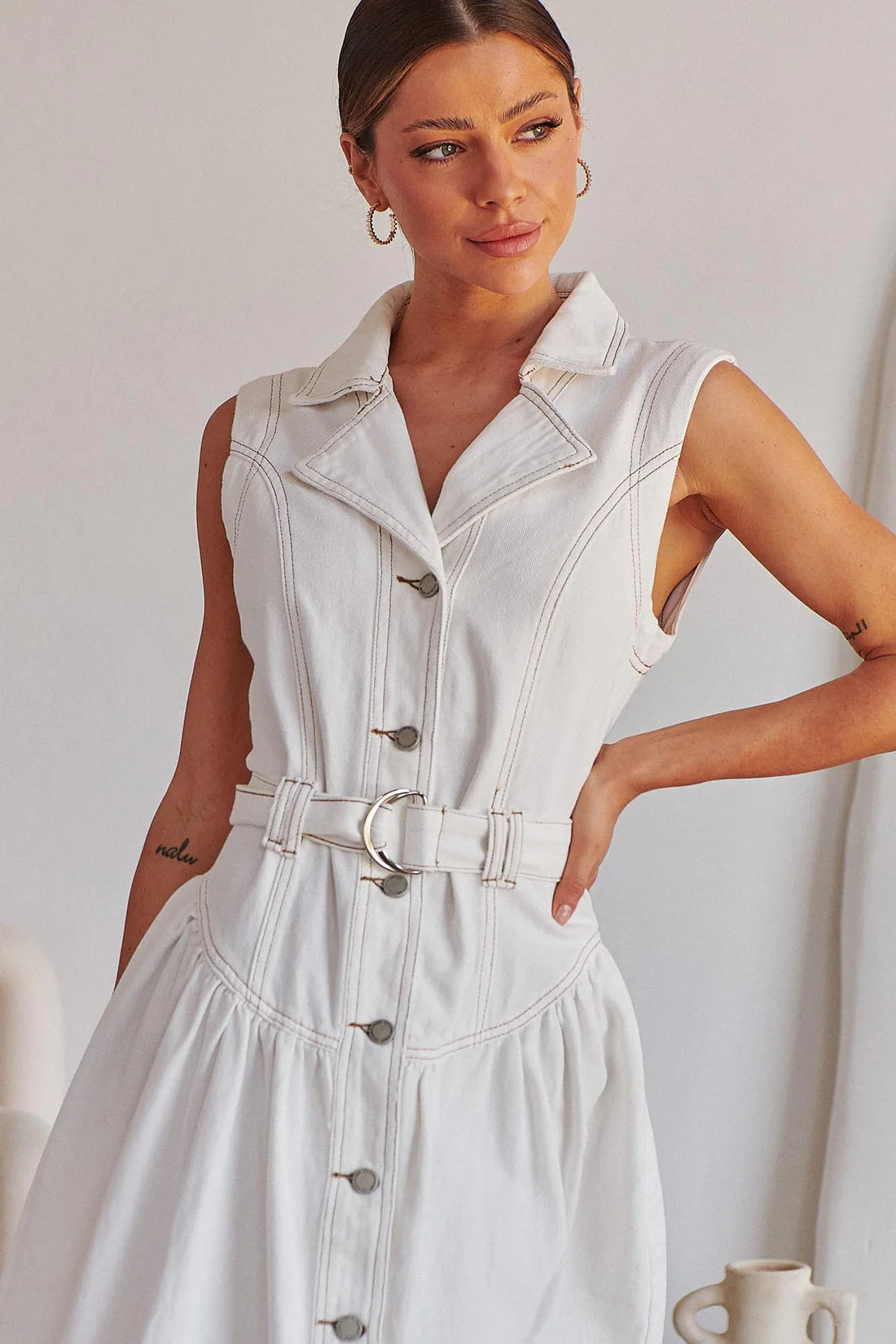 Outlander Dress - White