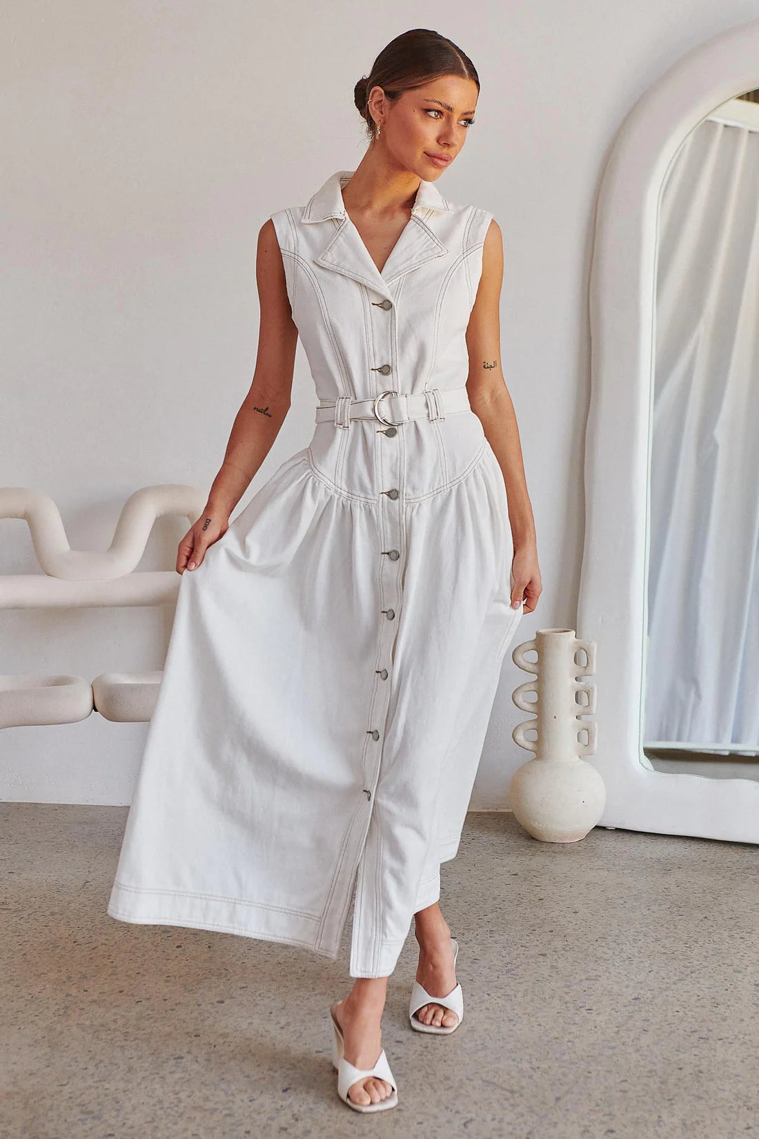 Outlander Dress - White