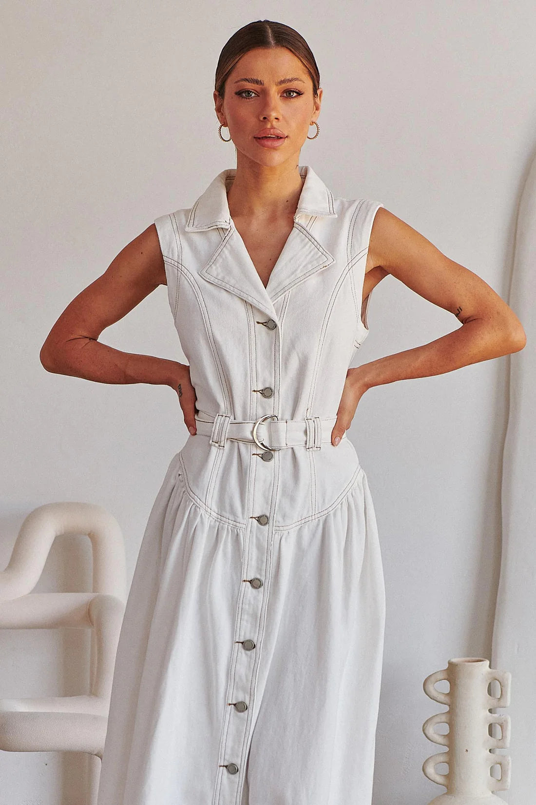 Outlander Dress - White