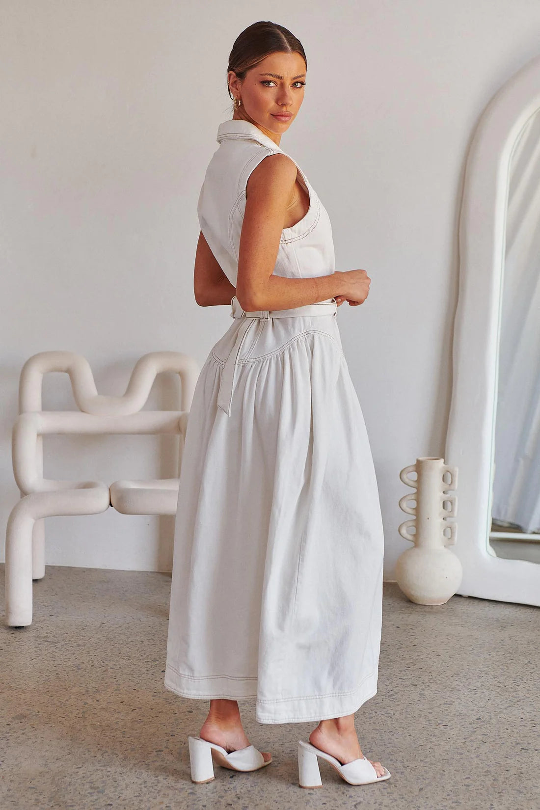 Outlander Dress - White