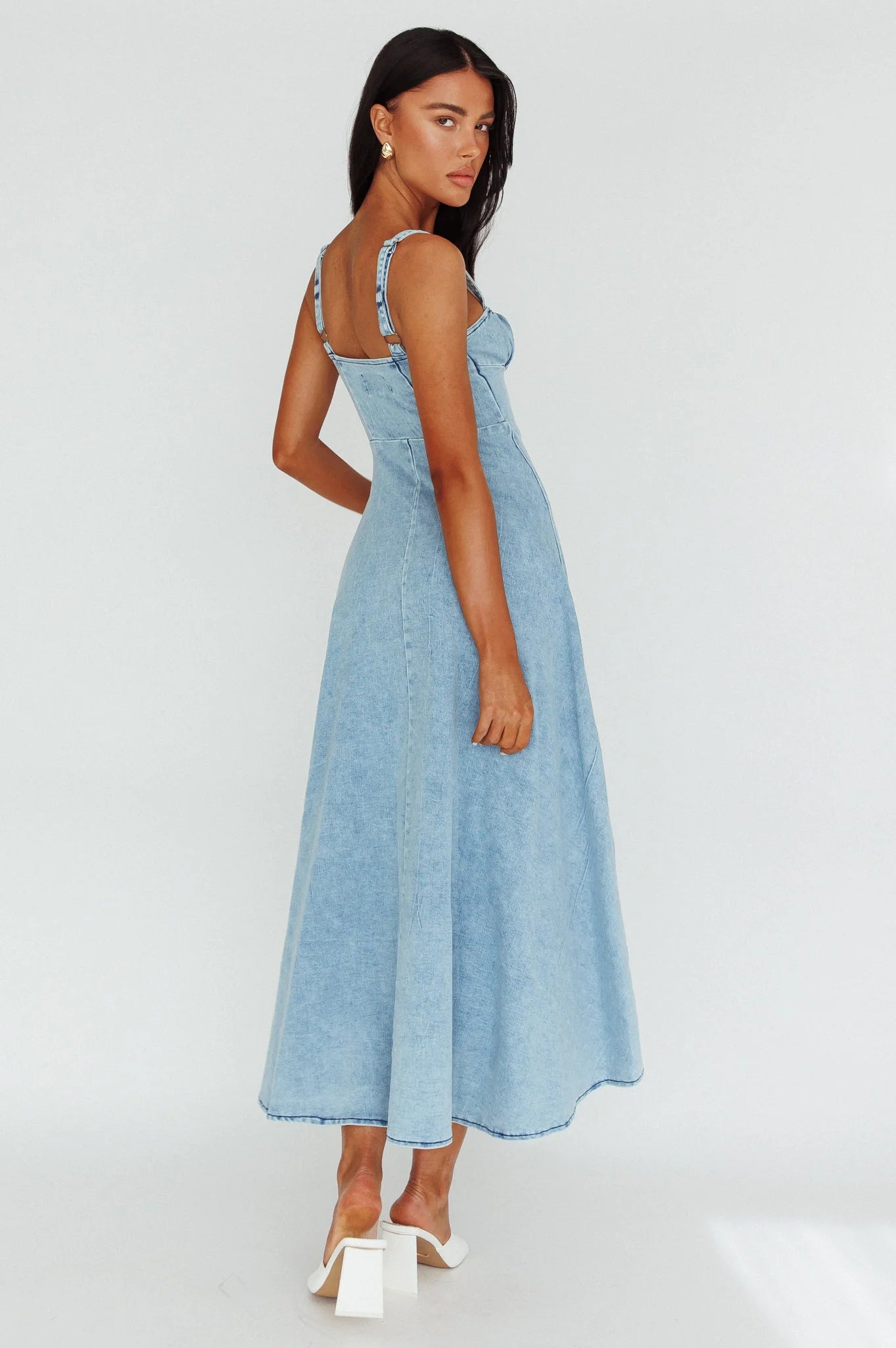 Tommy Dress - Denim Blue