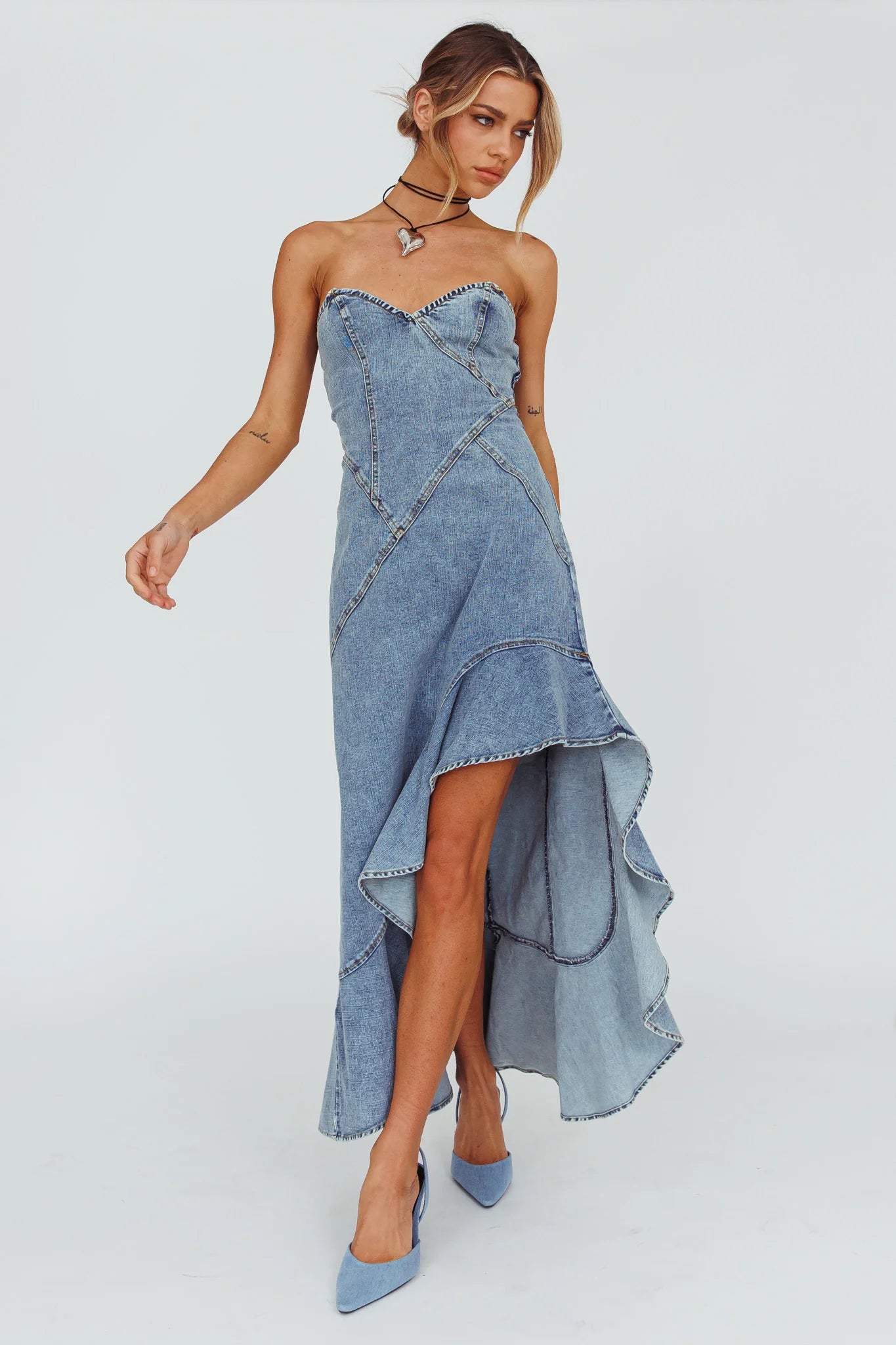 Marant Dress - Denim