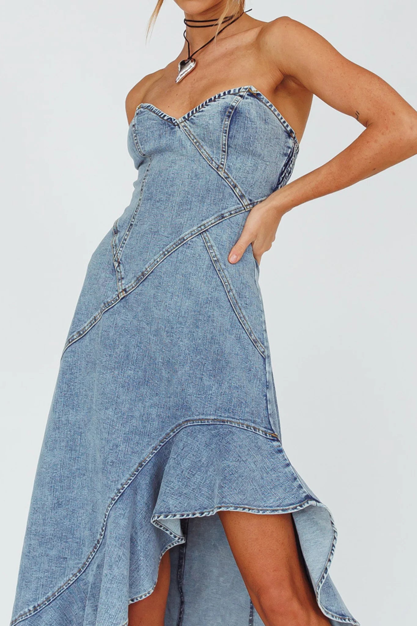 Marant Dress - Denim