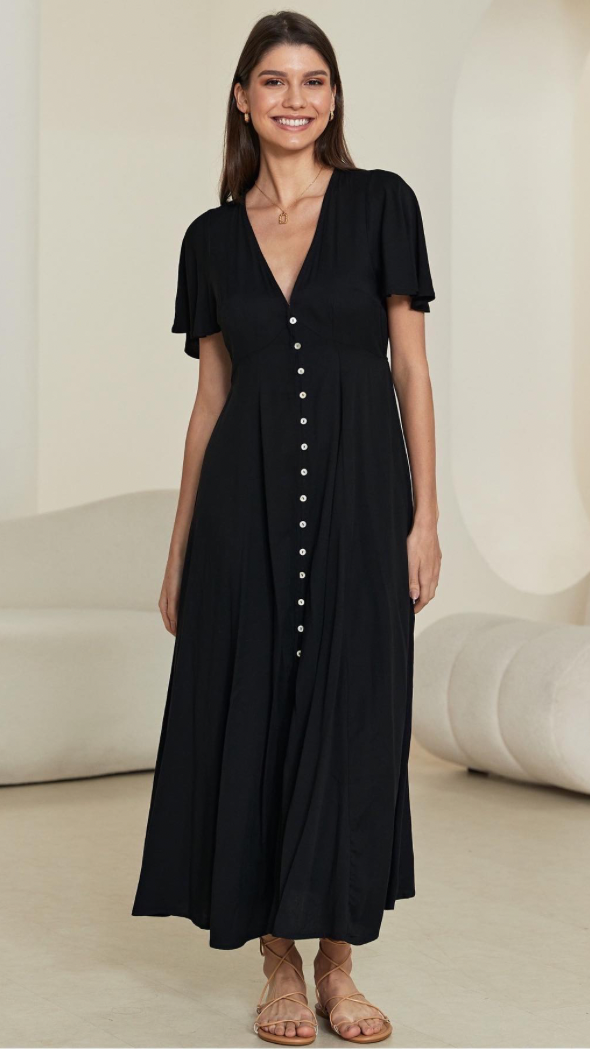 Poppy Dress - Black