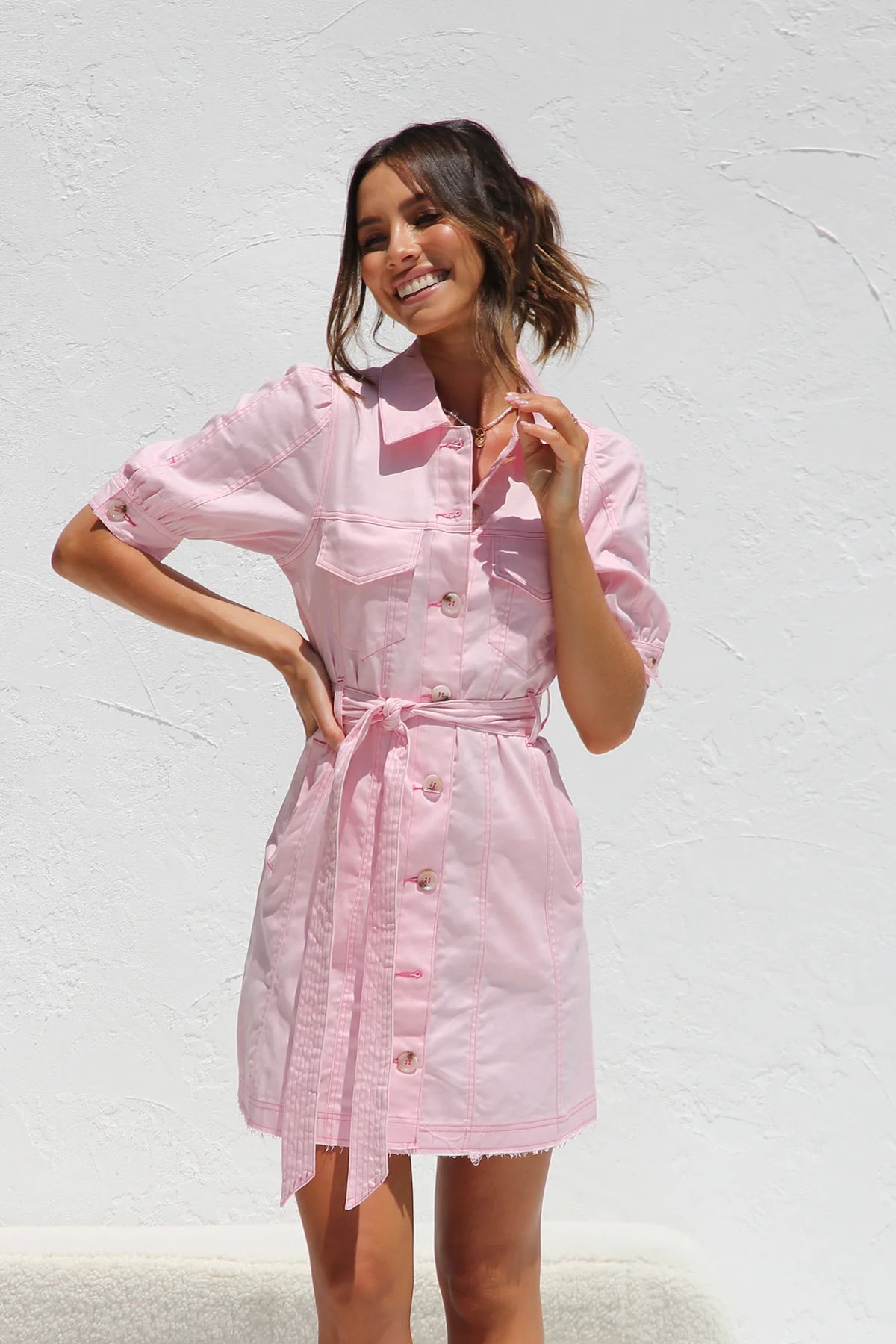 Baxter Dress - Pink