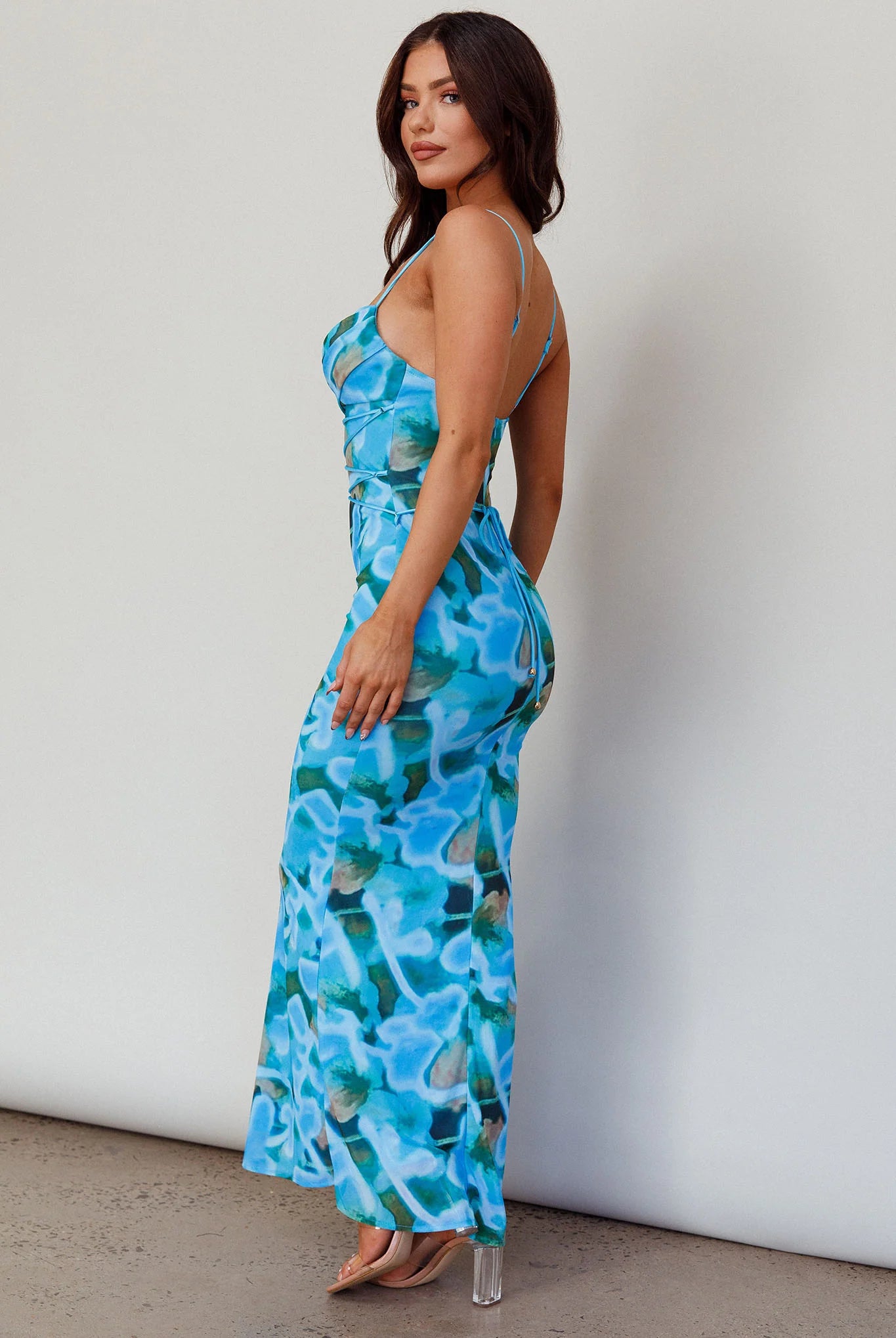 Xander Dress - Blue Crush