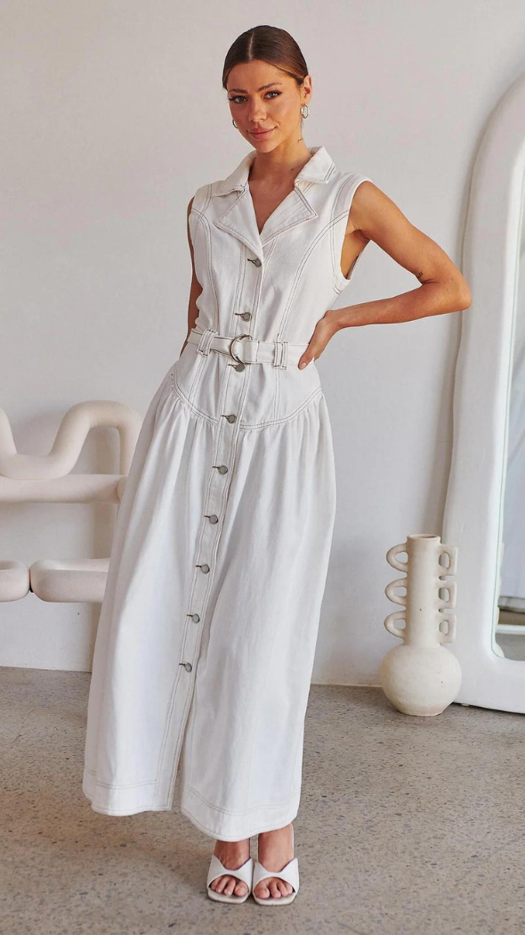 Outlander Dress - White
