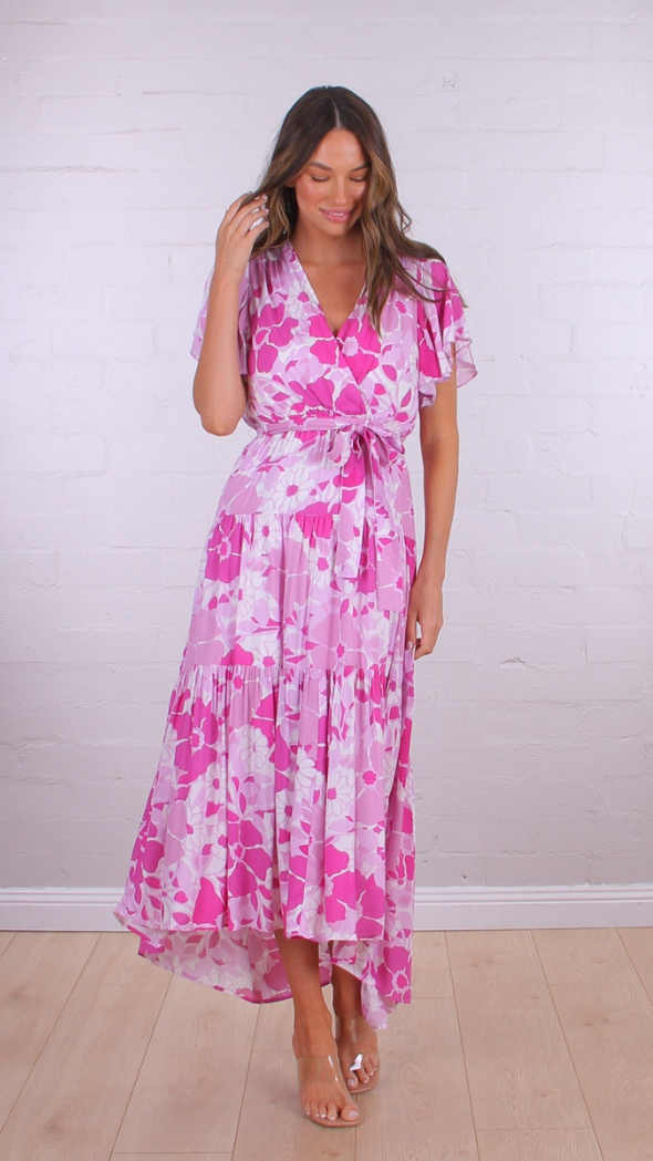 Ballard Dress - Purple