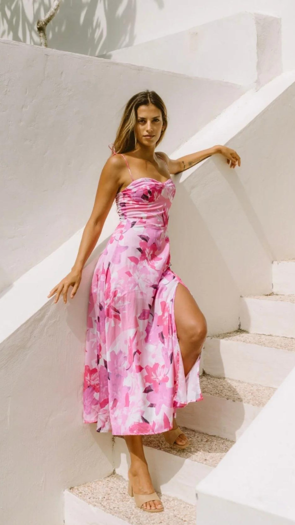 Torani Dress - Pink