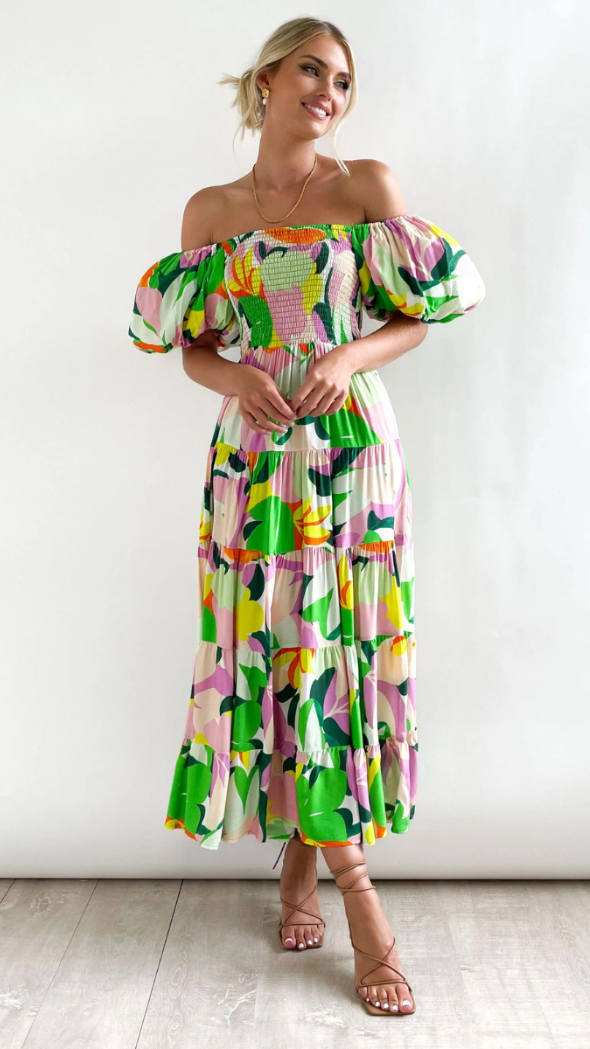 Koma Dress - Green