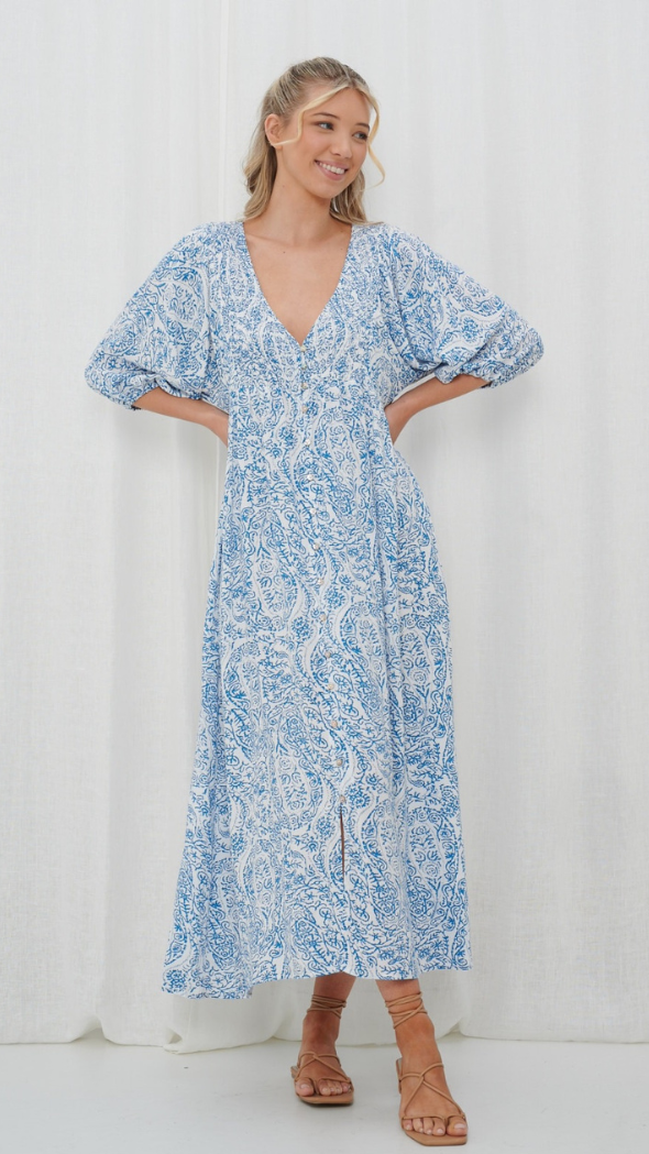 Emily Dress - Reef