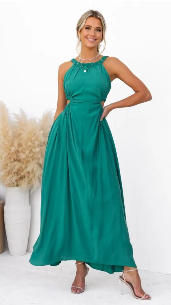 Addison Dress - Green