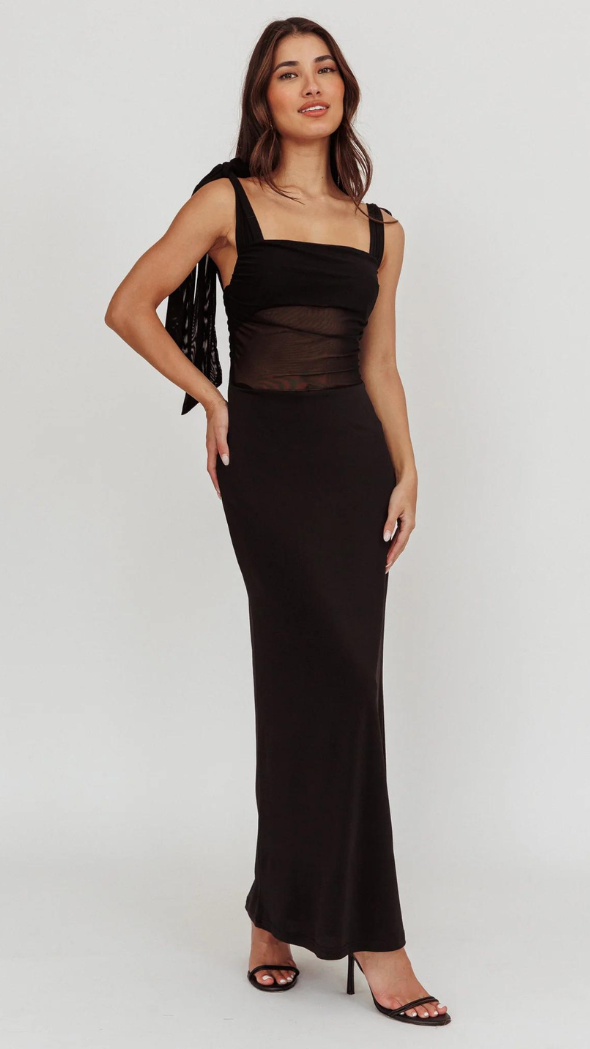 ワンピース DION LEE DRESS (A9878F22 BLACK) Dion Lee Neo Poly Pleat Shift Dress in Black | FWRD