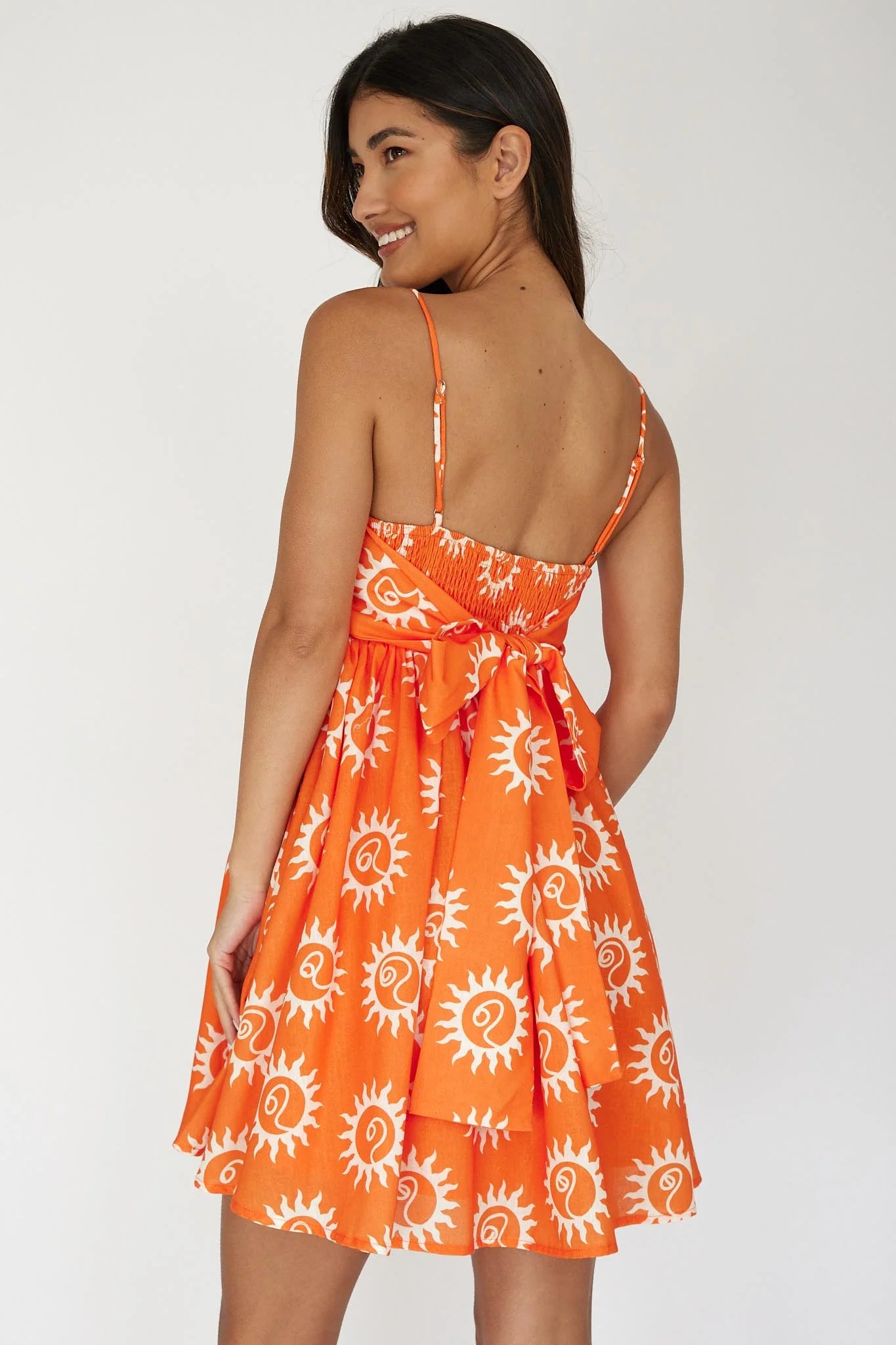 Solar Dress - Orange