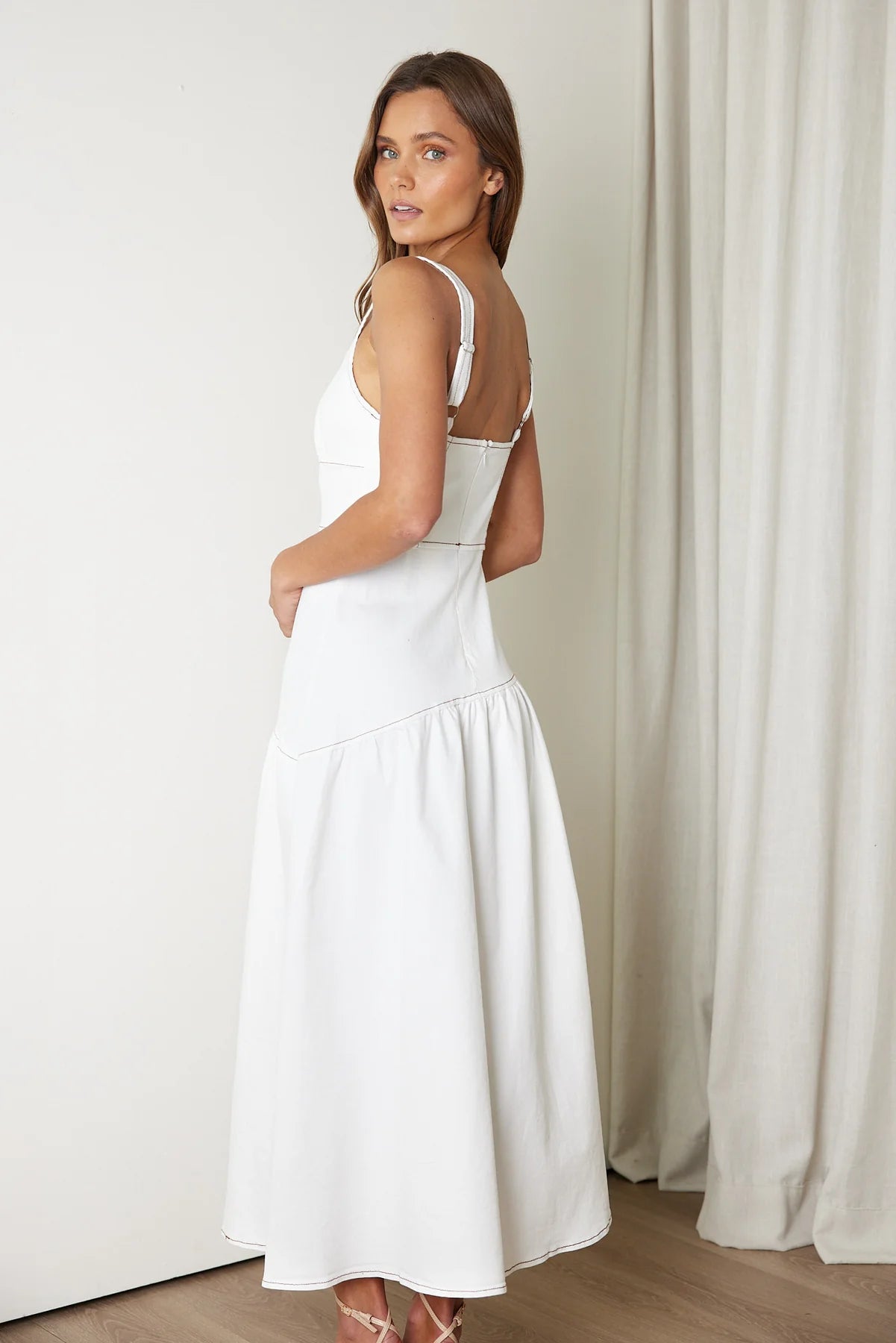 Kingston Dress - White