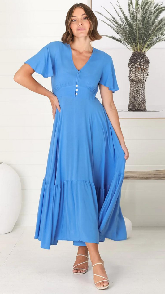 Parsons Dress - Blue