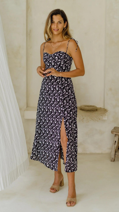 Torani Dress - White Rose