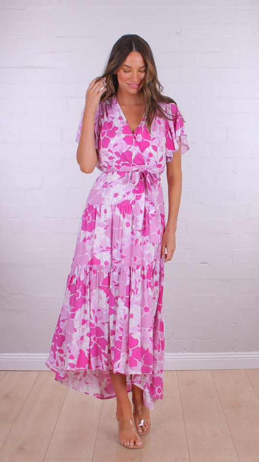 Ballard Dress - Purple