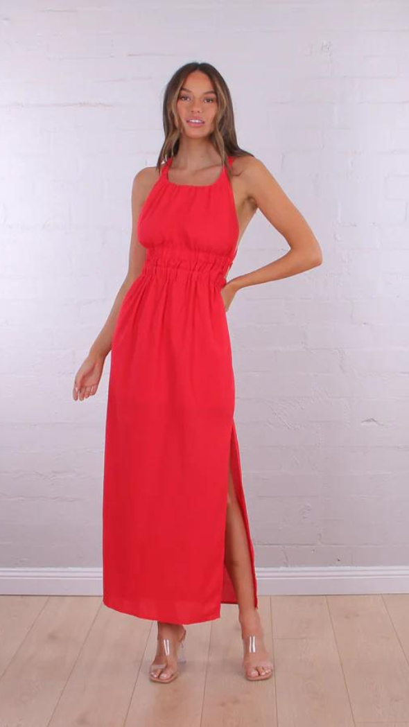 Tally Dress - Red