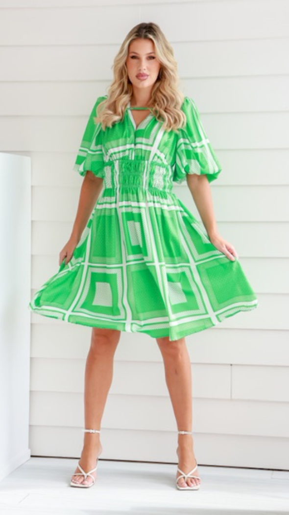 Marsha Dress - Green
