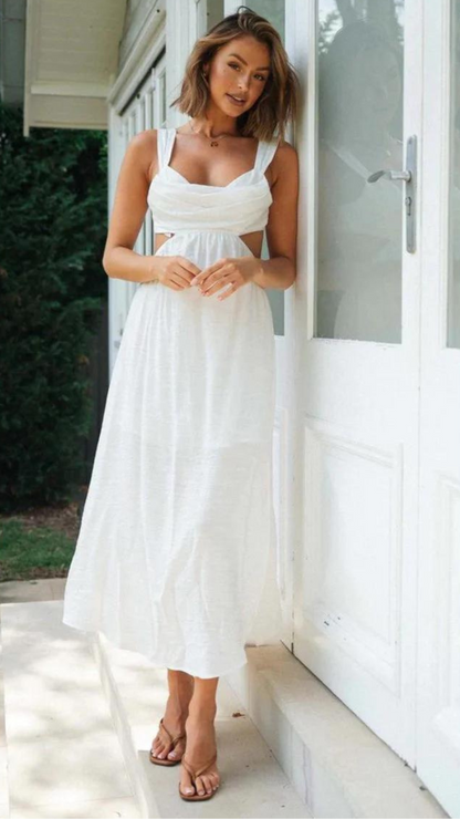 Becca Dress - White