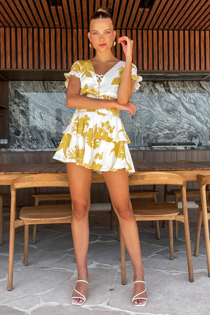 Cosmos Dress - Mustard