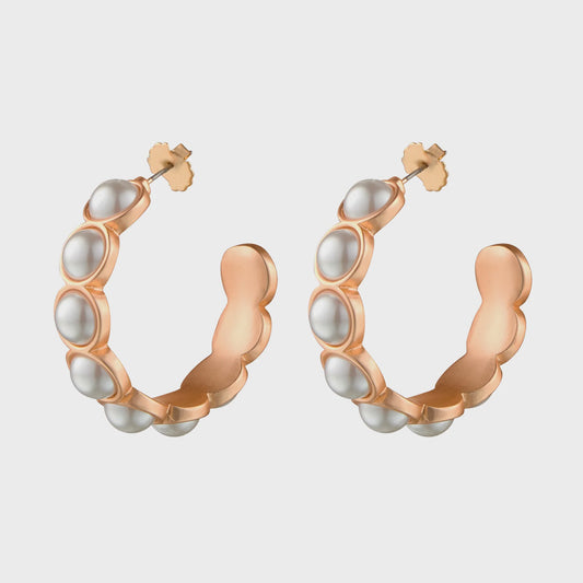 Ana Pearl Statement Earrings