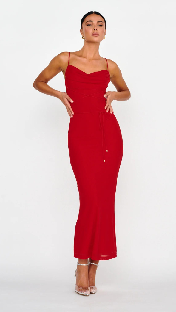 Liberty Dress - Red