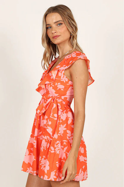 Scanlan Dress - Orange